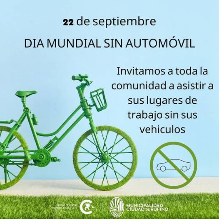 22 DE SETIEMBRE; DIA MUNDIAL SIN AUTOMOVIL