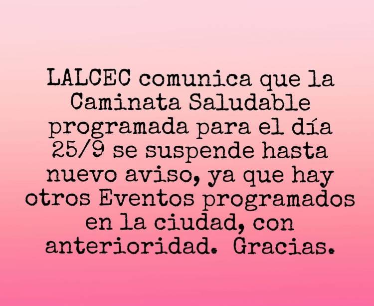 AVISO IMPORTANTE