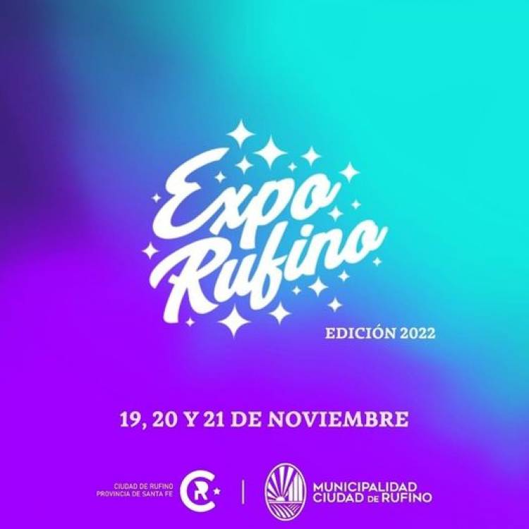 EXPO RUFINO 2022_ ULTIMOS DIAS PRE INSCRIPCION