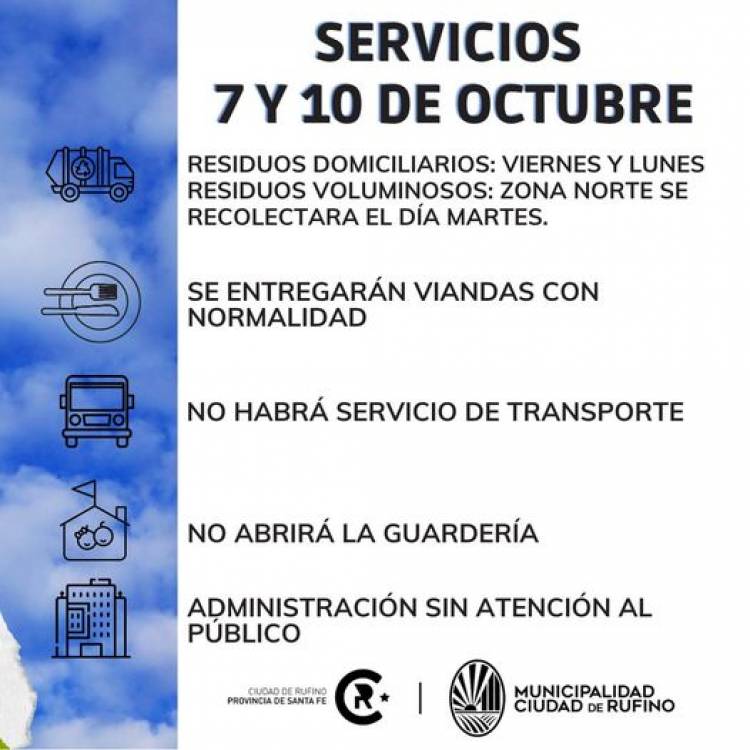 SERVICIOS 7 Y 10 DE OCTUBRE