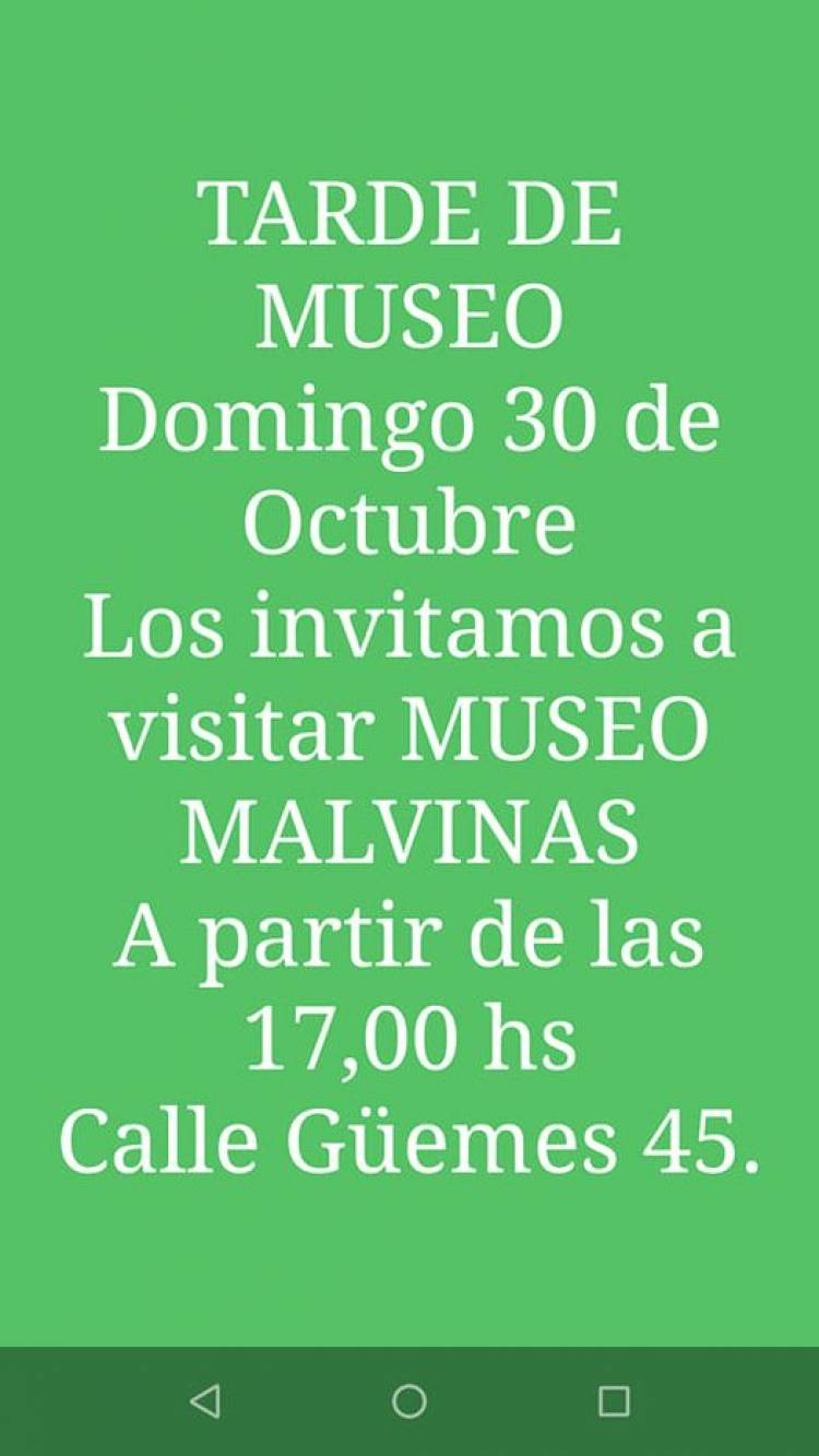 MUSEO MALVINAS INVITA...!!!