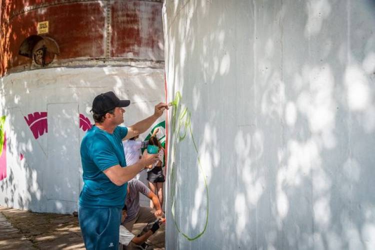 PREPARANDO EL MURAL...!!!