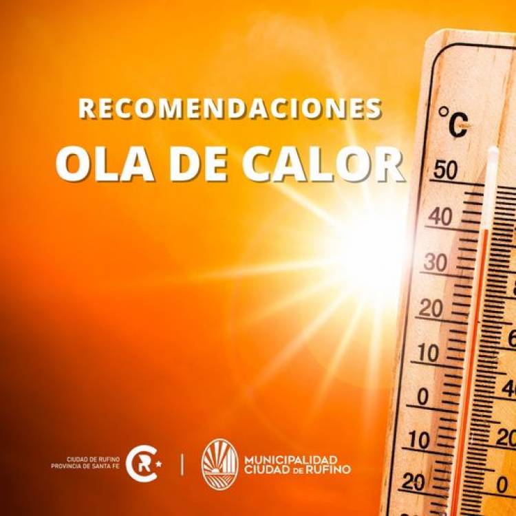 CUIDADOS ANTE LA OLA DE CALOR