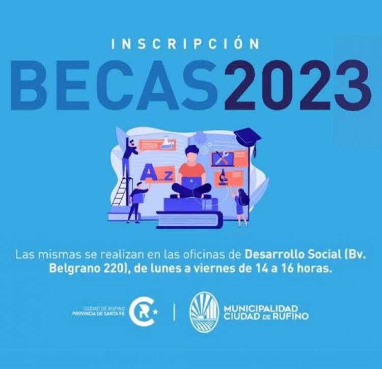 APERTURA DE INSCRIPCIONES A BECAS