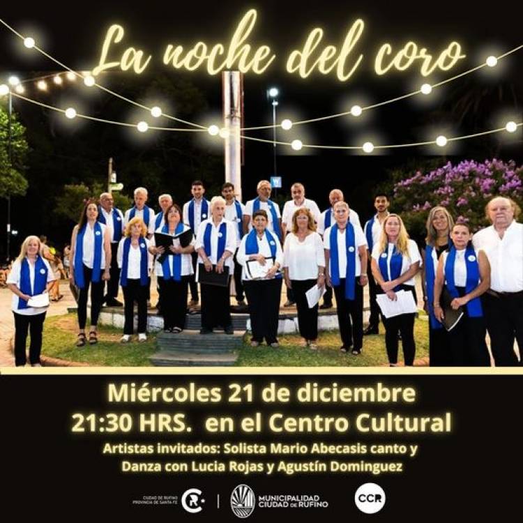 DESPEDIDA DEL CORO MUNICIPAL