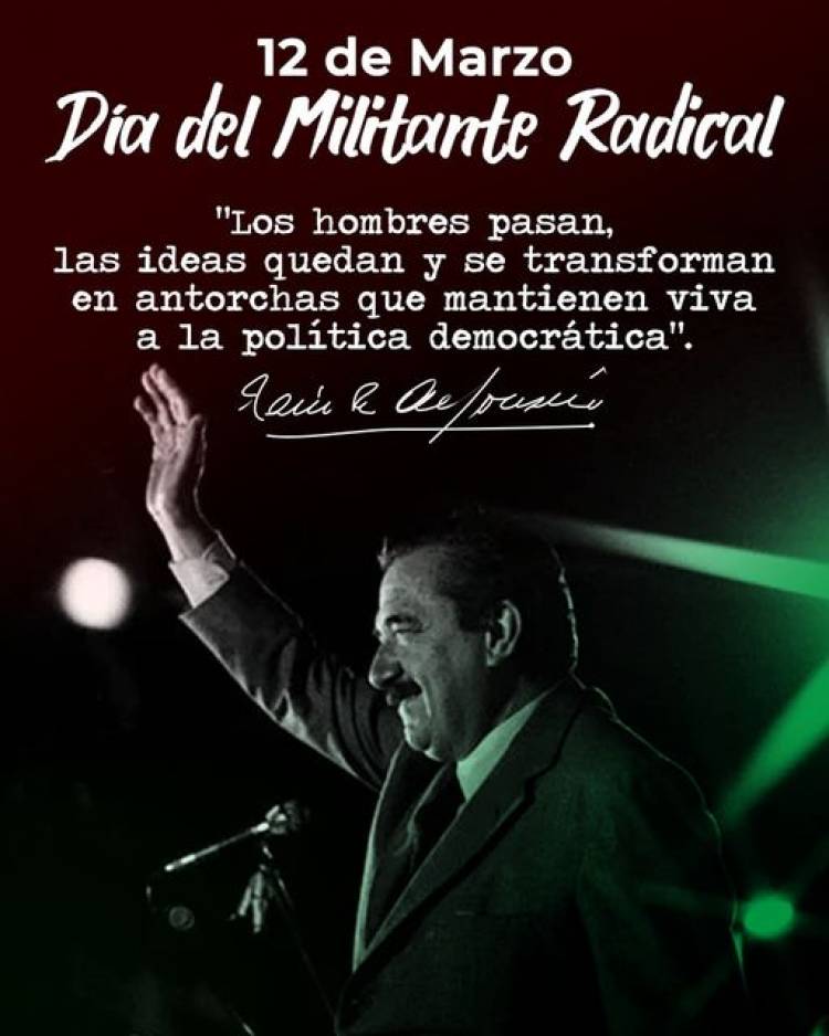12 DE MARZO: DIA DEL MILITANTE RADICAL