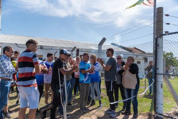 INAUGURACION CANCHA CLUB SOCIAL Y DEPORTIVO BELGRANO