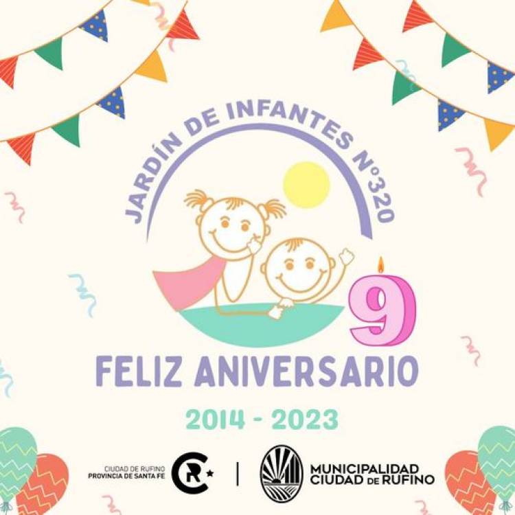 FELIZ ANIVERSARIO JARDIN DE INFANTES N° 320