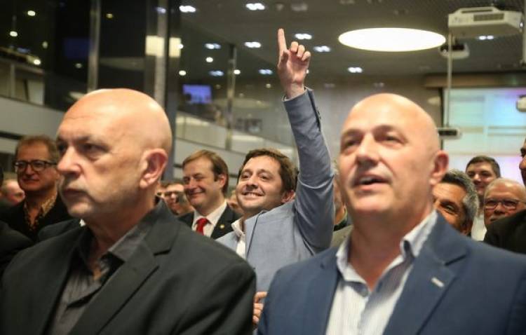 GOBERNADOR OMAR PEROTTI; REMATE DEL 1° LOTE DE SOJA CAMPAÑA 2023/23 BOLSA DE COMERCIO ROSARIO