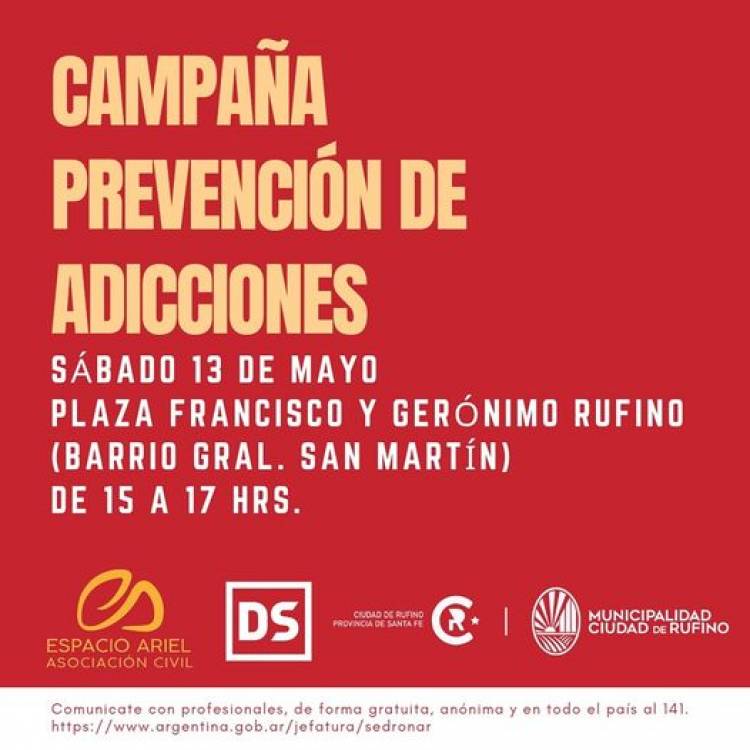 CAMPAÑA PREVENCION DE ADICCIONES