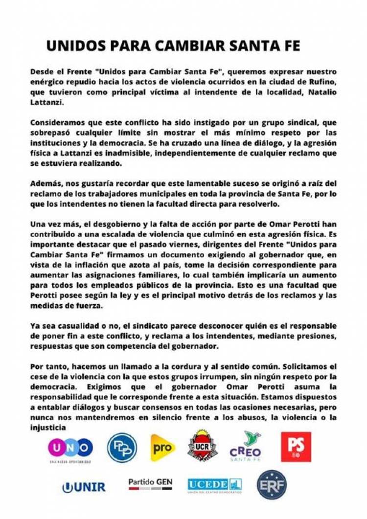 UNIDOS PARA CAMBIAR SANTA FE