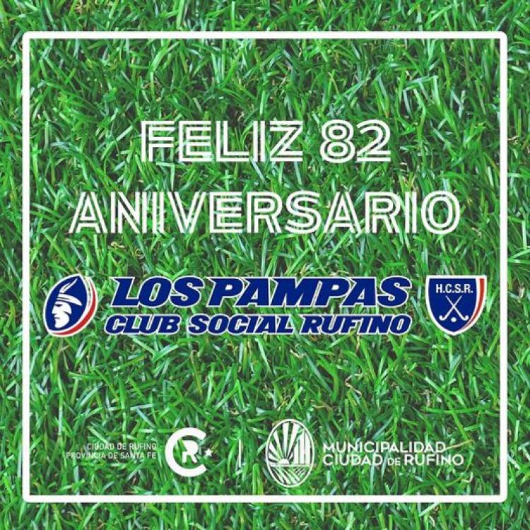 25 DE MAYO ANIVERSARIO CLUB SOCIAL LOS PAMPAS