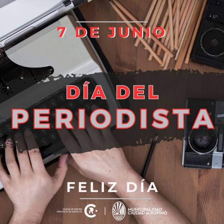 FELIZ DIA DEL PERIODISTA