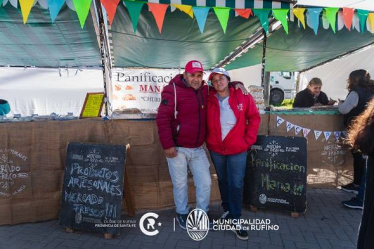 RUFINO ACTIVA EN EL BARRIO JARDIN