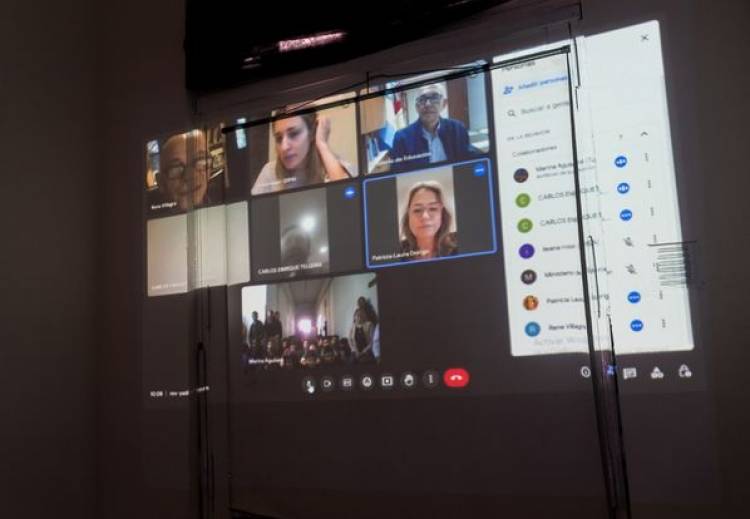 ZOOM CON MINISTERIO DE EDUCACION