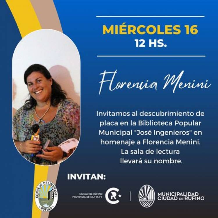 EN HOMENAJE A FLORENCIA MENINI