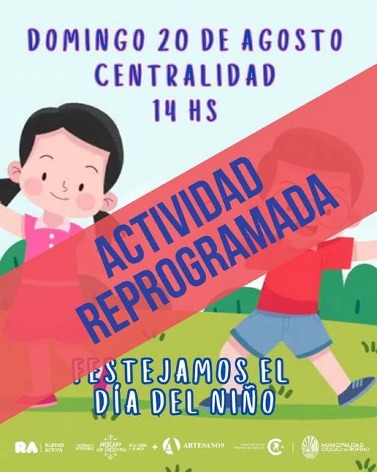 ACTIVIDAD REPROGRAMADA