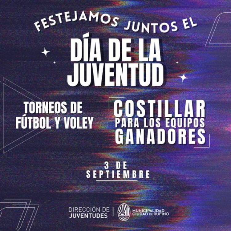 FESTEJAMOS EL DIA DE LA JUVENTUD...!!!
