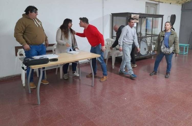 INTENDENTE NATALIO LATTANZI PRESENTE EN REUNION POR TIRO FEDERAL