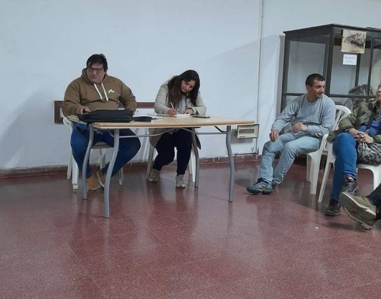 INTENDENTE NATALIO LATTANZI PRESENTE EN REUNION POR TIRO FEDERAL