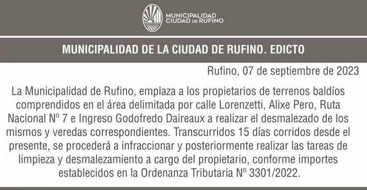 EDICTO