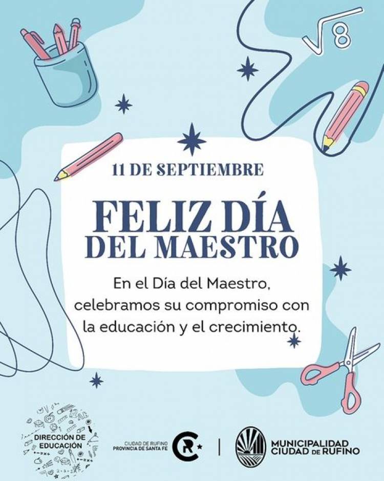 11 DE SETIEMBRE: DIA DEL MAESTRO