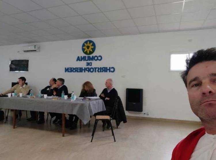 INTENDENTE NATALIO LATTANZI EN CHRISTOPHERSEN