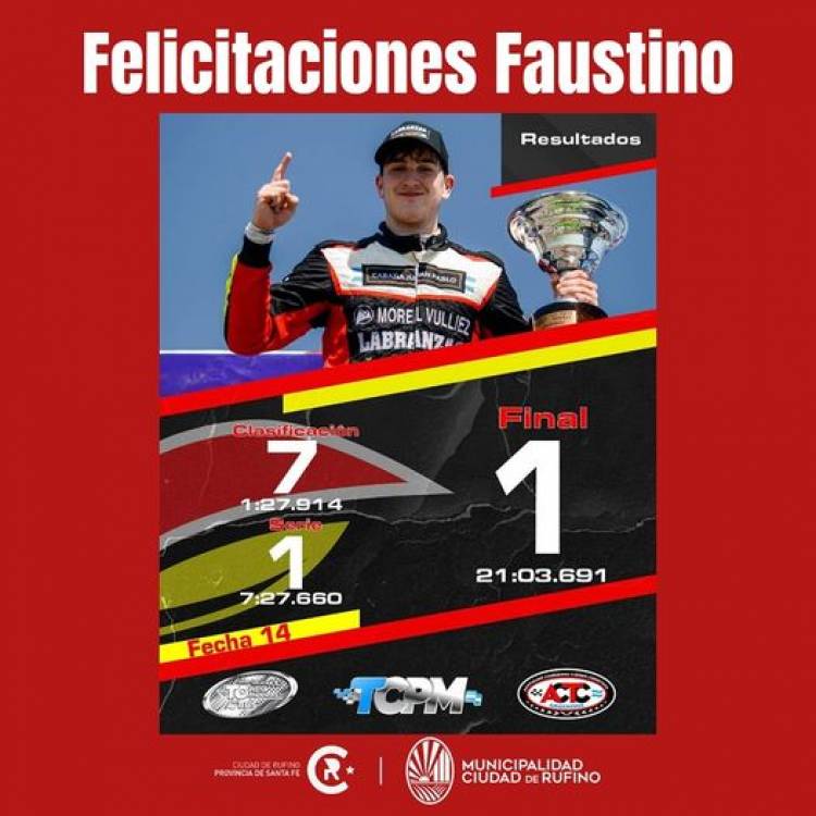 FELICITACIONES FAUSTINO...!!!