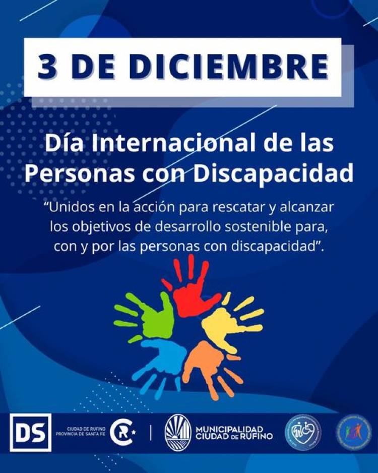 3 DE DICIEMBRE DIA INTERNACIONAL DE LAS PERSONAS CON DISCAPACIDAD