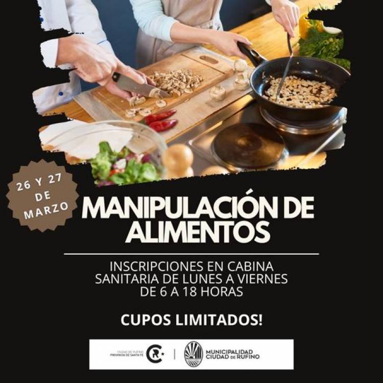 CURSO DE MANIPULACION DE ALIMENTOS