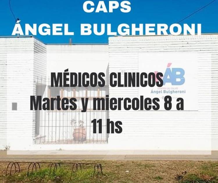 SAMCO RUFINO: VOLVIERON LOS MEDICOS CLINICOS A LOS CAPS