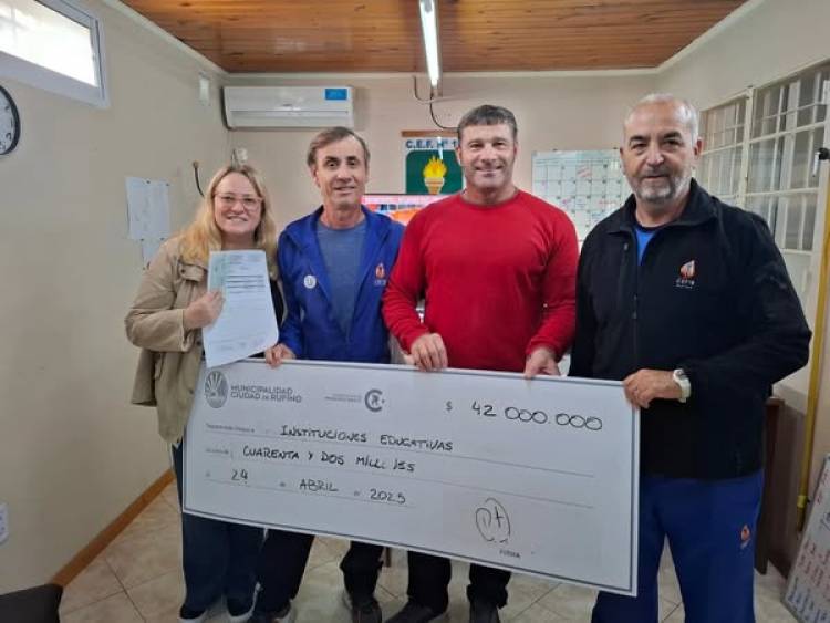 42 MILLONES PARA LAS ESCUELAS