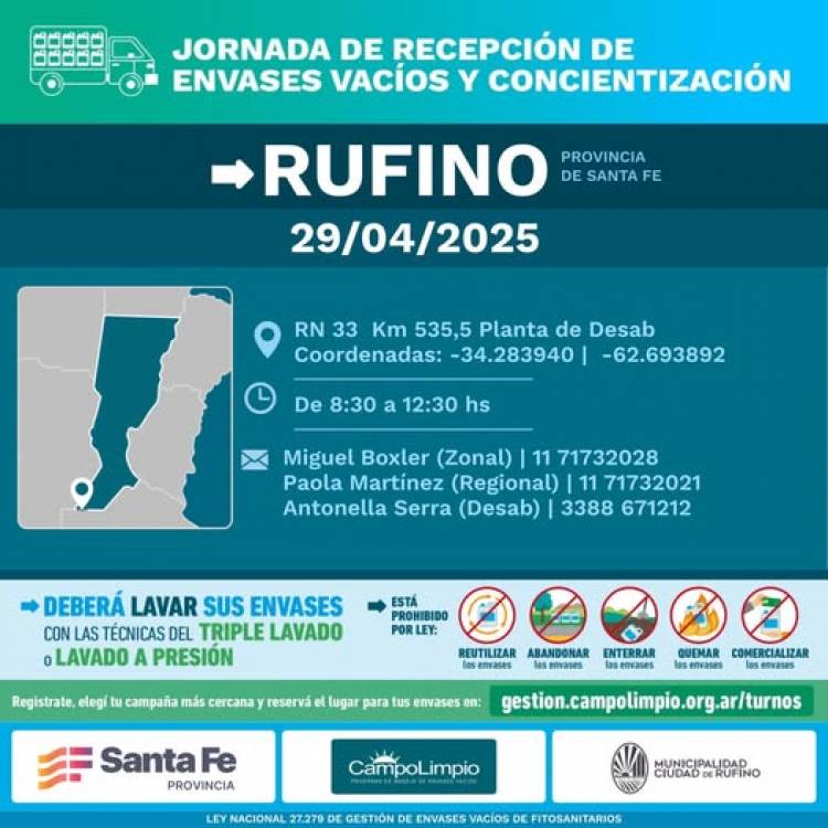 JORNADA DE RECEPCION DE ENVASES