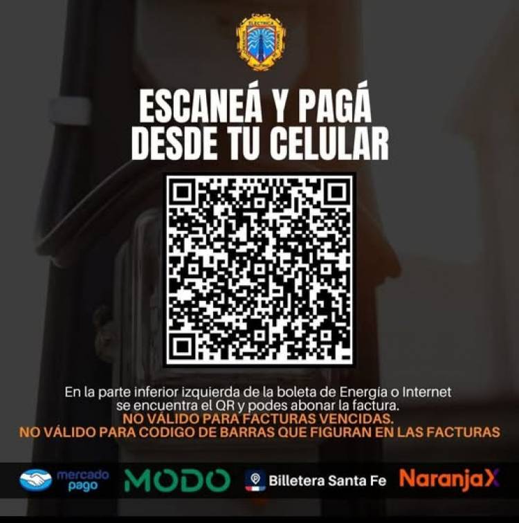 COOPERATIVA ELECTRICA: ESCANEA Y PAGA