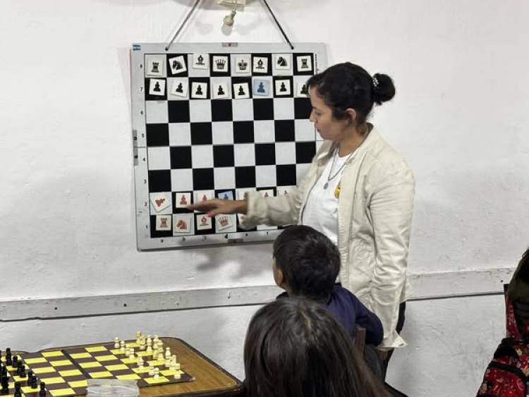 EL TALLER DE AJEDREZ LLEGO A LA ESCUELA 1288