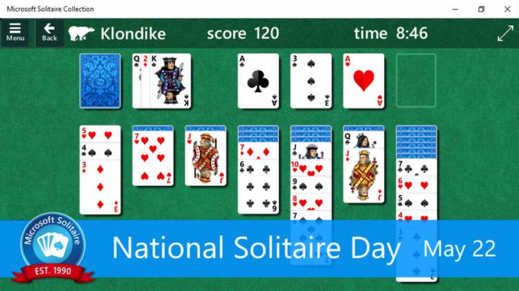 22 DE MAYO: DIA NACIONAL DEL SOLITARIO (JUEGO)