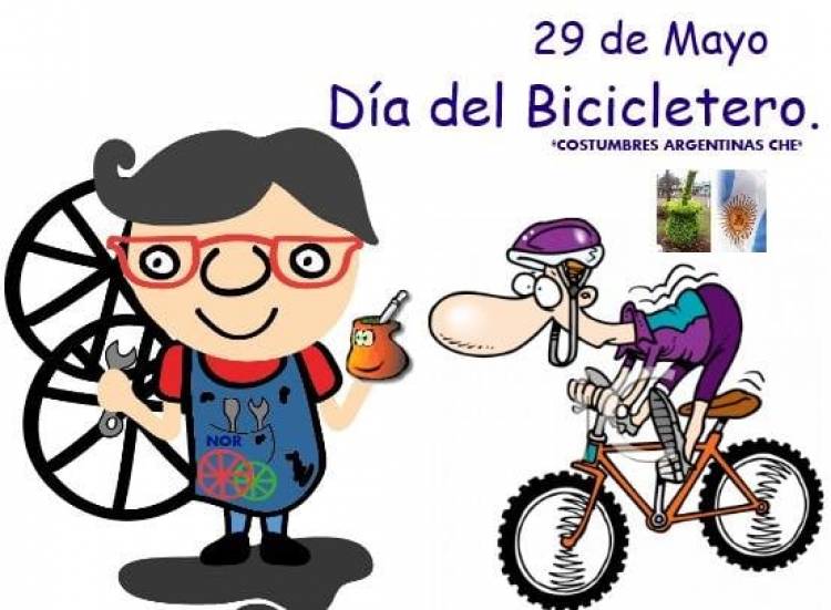 29 DE MAYO: DIA DEL BICICLETERO