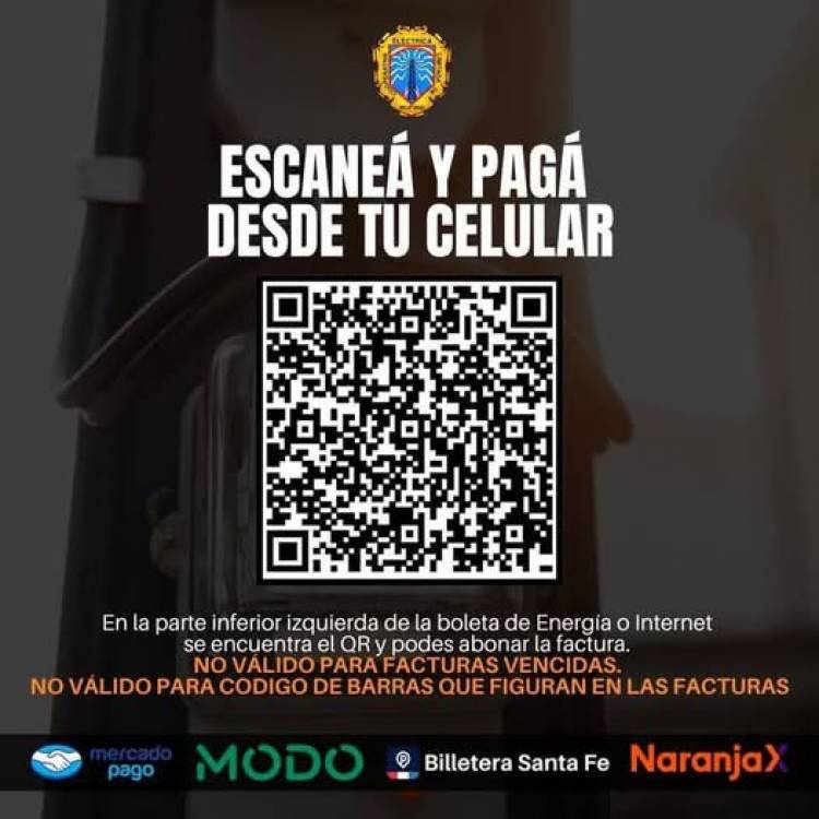 COOPERATIVA ELECTRICA LIMITADA DE RUFINO: ESCANEA Y PAGA