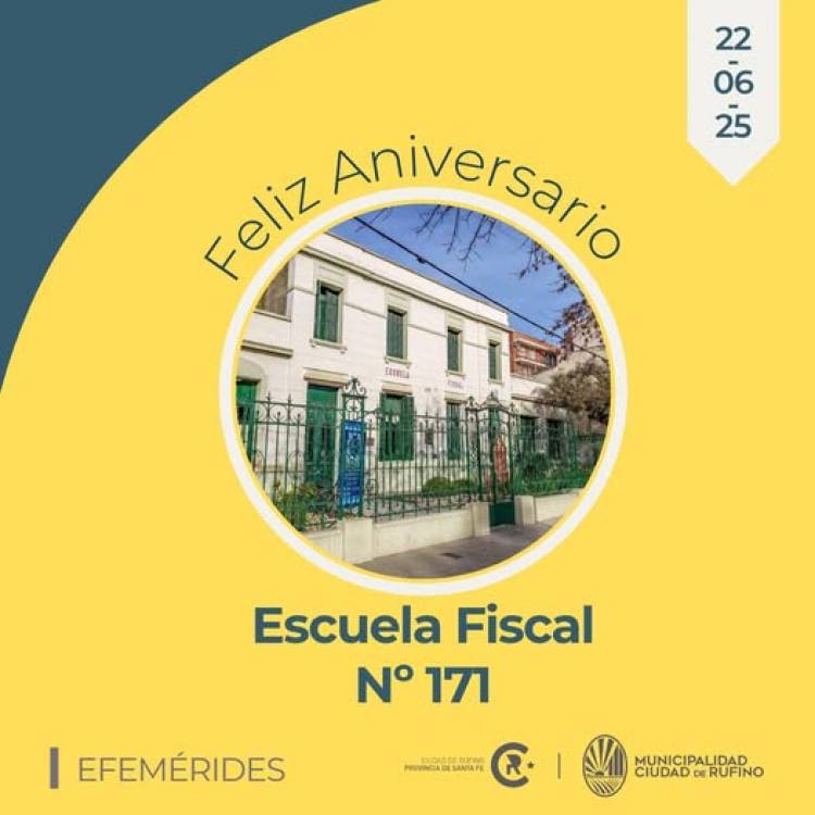 FELIZ ANIVERSARIO ESCUELA FISCAL N°171...!!!
