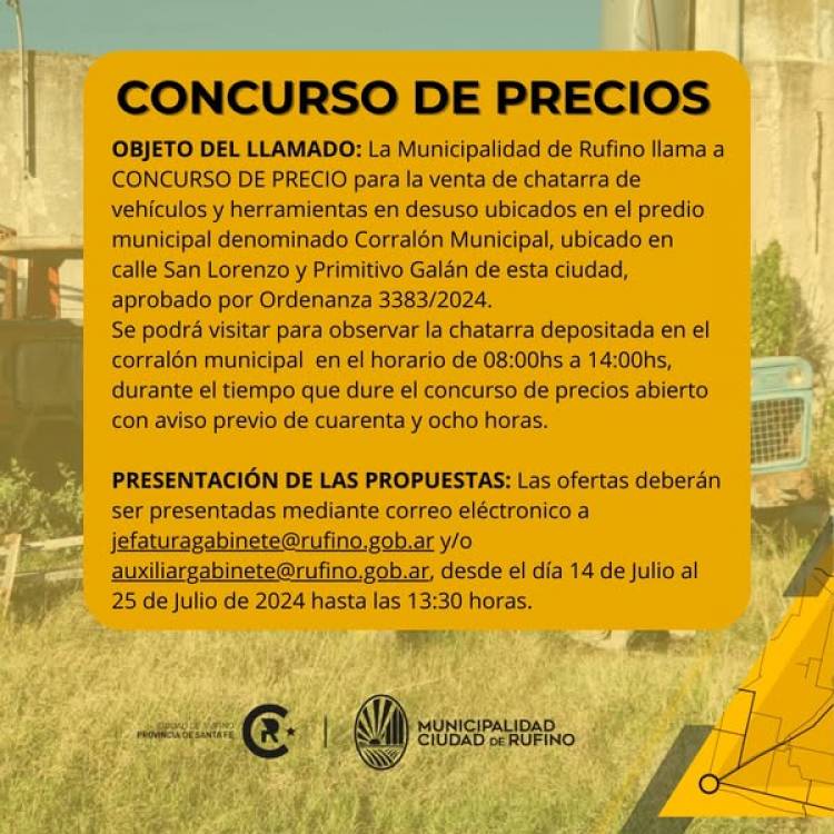 CONCURSO DE PRECIOS