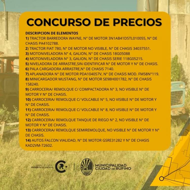 CONCURSO DE PRECIOS