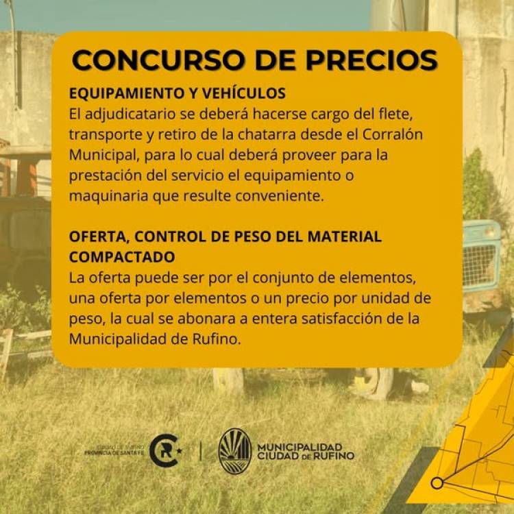 CONCURSO DE PRECIOS