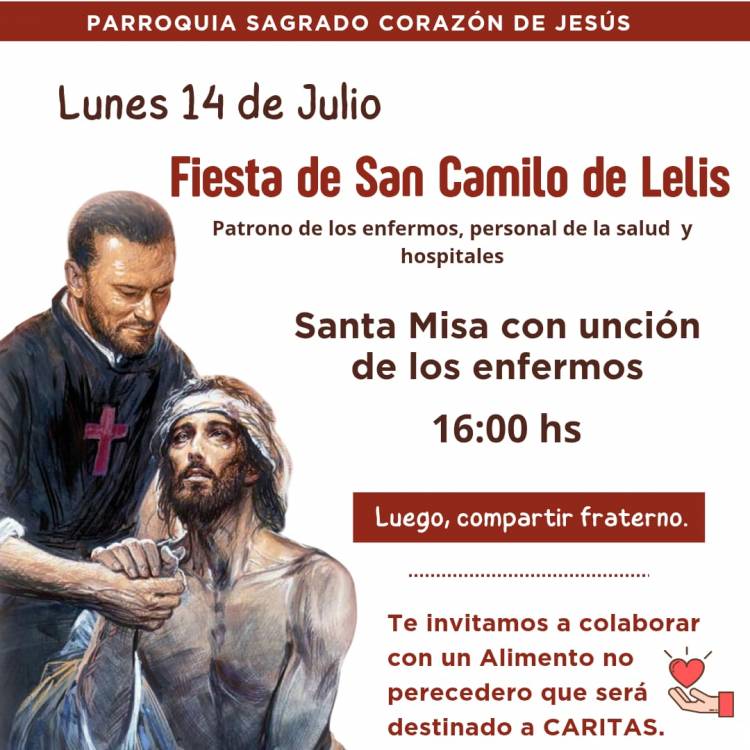 FIESTA DE SAN CAMILO DE LELIS
