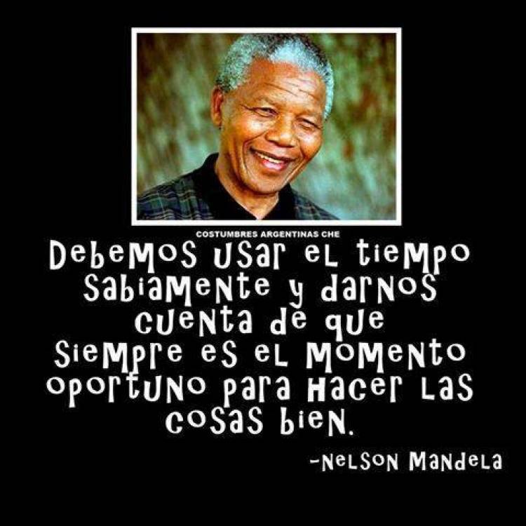 18 DE JULIO: DIA INTERNACIONAL DE NELSON MANDELA EN EL DIA DE SU CUMPLEAÑOS