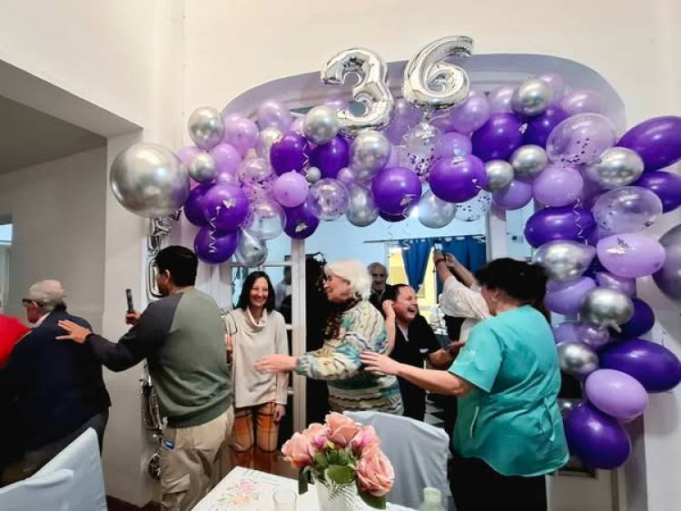 FELICES 36 AÑOS GERIATRICO "NUESTRO HOGAR"