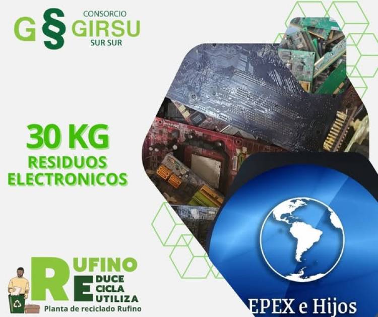 PLANTA DE RECICLADO DE RUFINO: BUENOS NOTICIAS