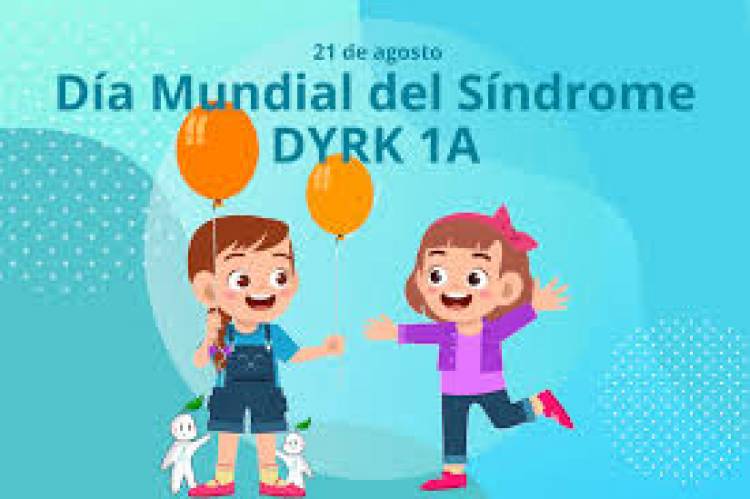 21 DE AGOSTO: DIA MUNDIAL DEL SINDROME DYRK 1A