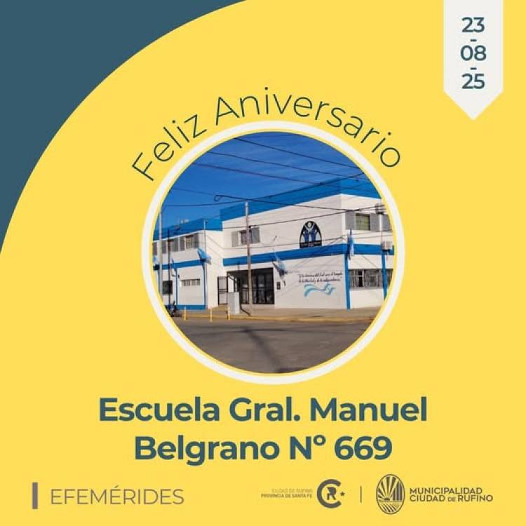 FELIZ CUMPLEAÑOS ESCUELA 669