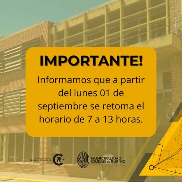 IMPORTANTE: SE RETOMA...