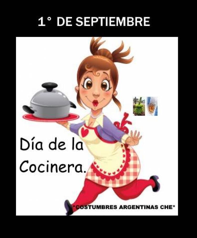 1 DE SETIEMBRE: DIA DE LA COCINERA